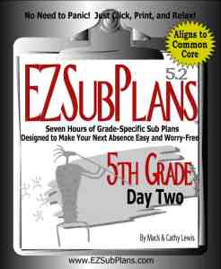 emergency lesson plans 5th grade emergency lesson plans 5th grade